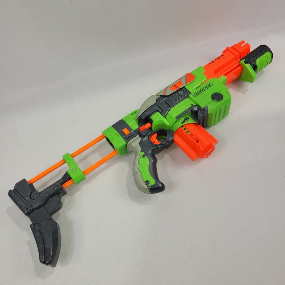 Nerf Vortex Praxis Foam Disc Blaster by Hasbro